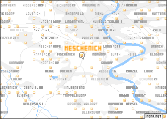 map of Meschenich