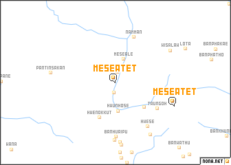map of Mèsè Atet