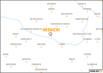 map of Meshichi