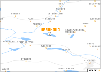 map of Meshkovo