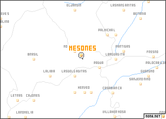 map of Mesones