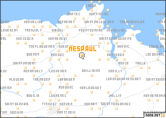 map of Mespaul