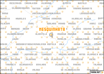 map of Mesquinhata