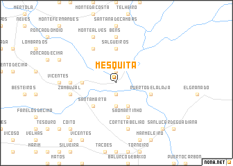 map of Mesquita