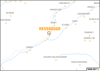 map of Messaouda