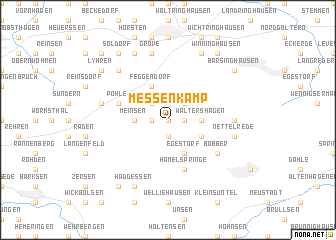 map of Messenkamp