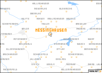 map of Messinghausen