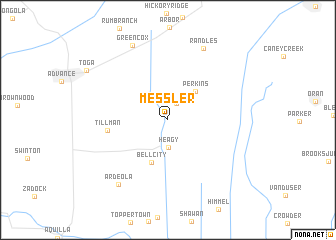 map of Messler