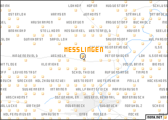 map of Meßlingen