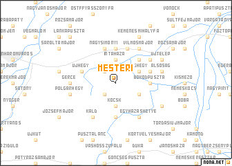 map of Mesteri