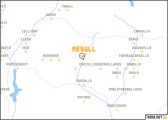 map of Mesull
