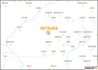 map of Meta Jīra