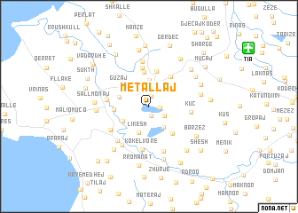 map of Metallaj