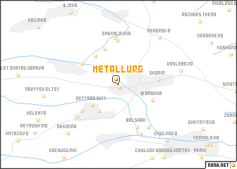 map of Metallurg