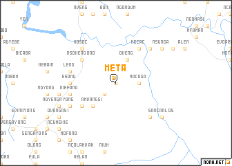 map of Meta