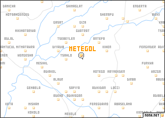 map of Metegol