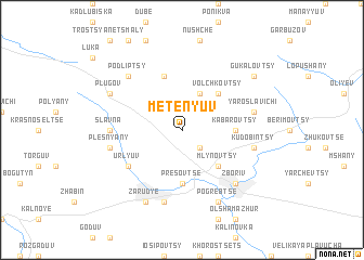 map of Metenyuv