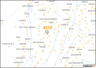 map of Mete