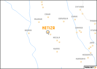 map of Metiza
