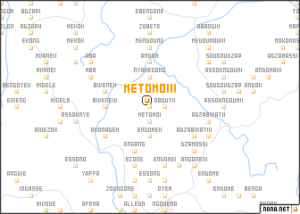 map of Metomo III