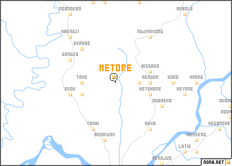 map of Metoré
