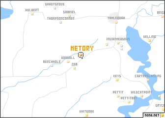 map of Metory