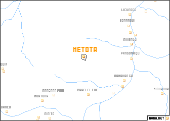 map of Metota