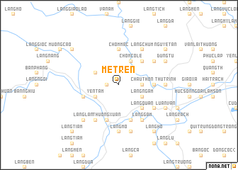 map of Mé Trên