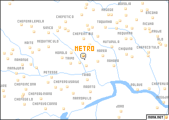 map of Metro