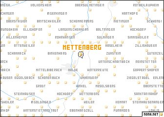 map of Mettenberg
