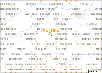 map of Metting