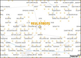map of Meulenberg