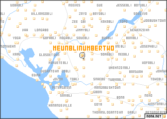 map of Meunbli Number Two