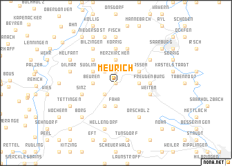 map of Meurich