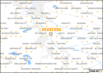 map of Meuschau