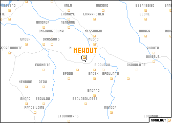 map of Mewout