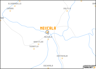 map of Mexcala