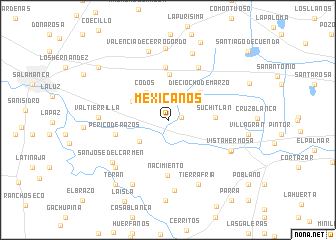 map of Mexicanos