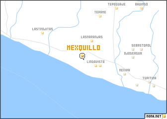 map of Mexquillo