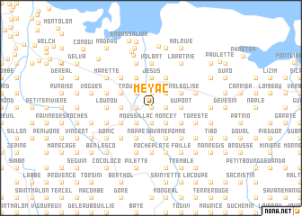 map of Meyac