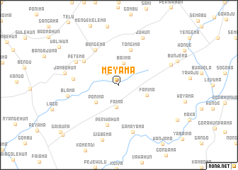 map of Meyama