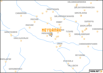 map of Meydānak