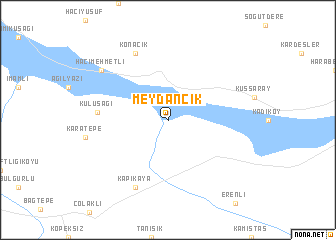 map of Meydancık