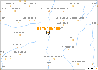 map of Meydān Dāgh