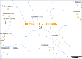 map of Meydān-e Tīr o Tofang