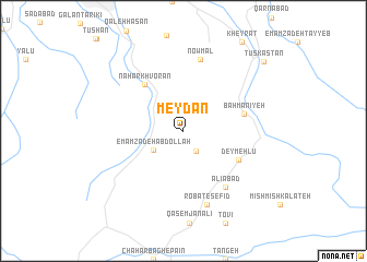 map of Meydān