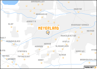 map of Meyerland