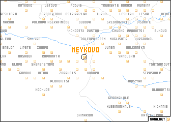 map of Meykovo