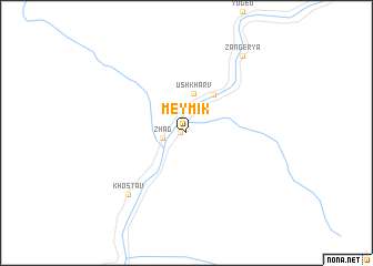 map of Meymīk
