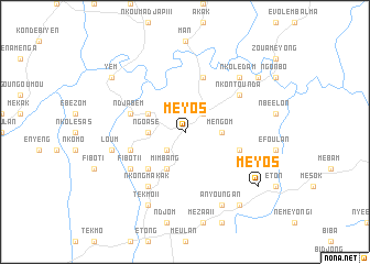 map of Méyos